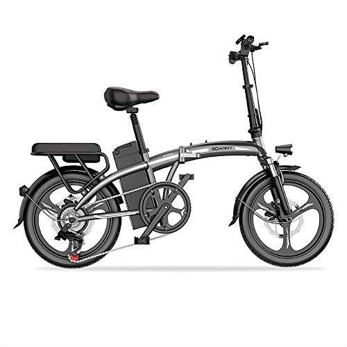 Bicicletas eléctrica : DODOBD Bicicleta Eléctrica para Adultos 48V 400W Motor Sin Escobillas Neumático Grueso Bicicleta Eléctrica Vintage Neumático de 20 Pulgadas 6 Velocidades 25 mph Bicicleta Motorizada