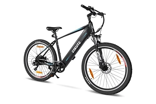 Bicicletas eléctrica : ESKUTE Bicicleta Electrica Netuno 27, 5", Ebike para Adulto con Batería Samsung Cell 36V 14, 5Ah, E-MTB con Motor Bafang 250W, Bici Electrica con Autonomía hasta 120 km
