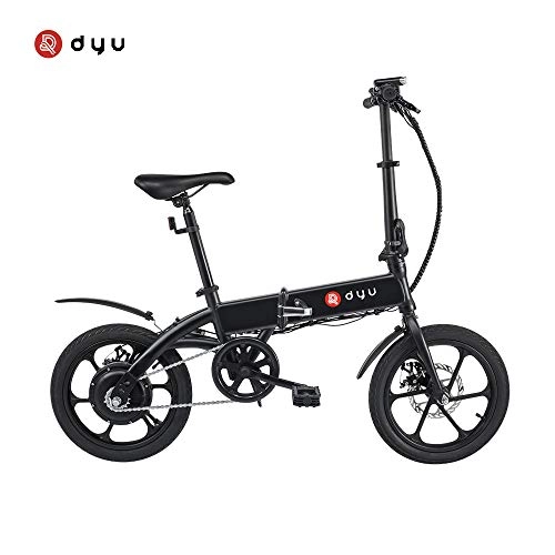Bicicletas eléctrica : F-Wheel DYU Smart Bicicleta Electrica E-Roller Scoooter A1F