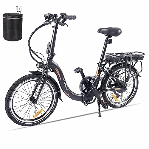 Bicicletas eléctrica : Fafrees Bicicleta eléctrica 20F054 con aplicación E-Bike de 20 pulgadas, bicicleta eléctrica para mujer, 250 W, batería de 36 V / 10 Ah, para hombre, bicicletas eléctricas 25 km / h Shimano 7