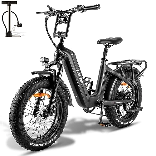 Bicicletas eléctrica : Fafrees Bicicleta eléctrica oficial F20 Master para mujer, 20 pulgadas, bicicleta eléctrica para hombre, batería de 48 V / 22, 5 Ah / 1080 Wh, bicicleta eléctrica de montaña de 60 N.m, bicicleta plegable