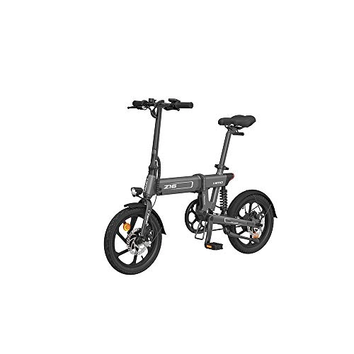 Bicicletas eléctrica : Fafrees Bicicletas Eléctricas para Adultos, Bicicleta de Eléctrica Plegable de Aleación de Aluminio, Batería de Iones de Litio incorporada Extraíble de 36 V 250 W 10 Ah (Gris)