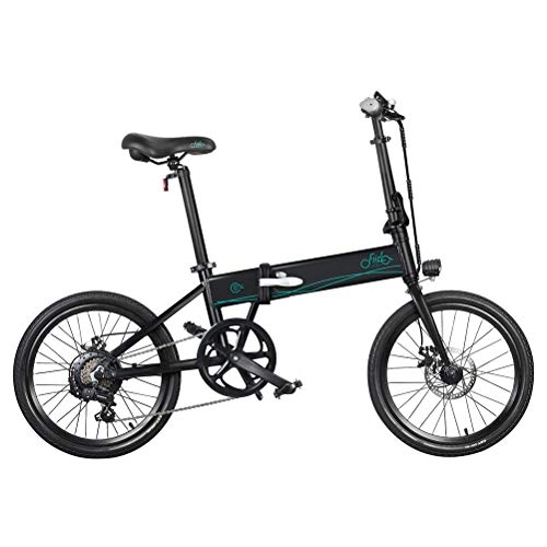 Bicicletas eléctrica : Fangteke FIIDO D4s Bicicleta Elctrica Plegable E-Bike 10. 4Ah 36V 250W 20 Pulgadas Bicicleta Ciclomotor Plegable Bicicleta Elctrica para Adultos