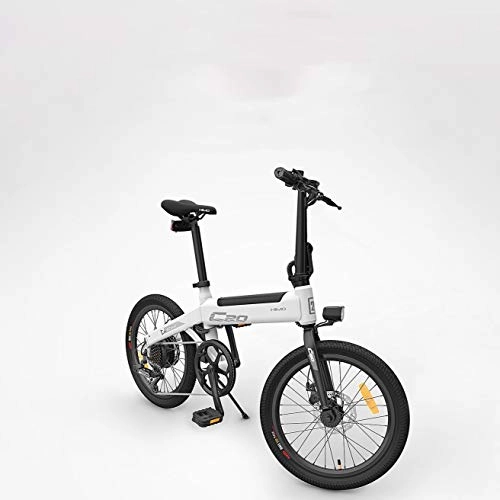 Bicicletas eléctrica : Flower205 HIMO C20 Ebike, bicicleta eléctrica ciclomotor de bicicleta tres modos de conducción conmutables 250 W sin cola