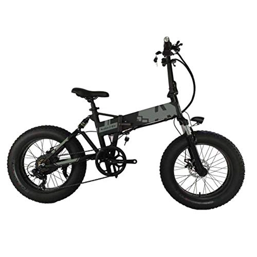Bicicletas eléctrica : FZYE 20 Pulgadas Bicicleta Eléctrica, 36V10A Aluminum Alloy Bicicletas Plegable Montaña Bike Deportes Aire Libre