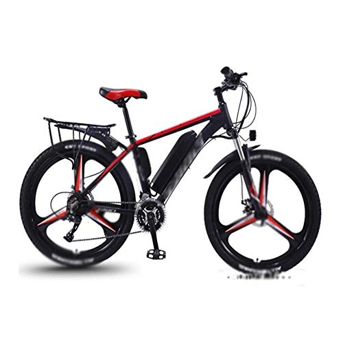 Bicicletas eléctrica : FZYE 26 Pulgada Bicicleta Eléctrica Bike, aleación magnesio36V 13A 350W Bicicleta Montaña Ciclismo Aire Libre, Negro