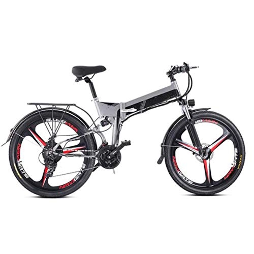 Bicicletas eléctrica : FZYE 26 Pulgadas Bicicleta Eléctrica, 21 Velocidades Montaña Aumentar Bicicletas 48V350W para Hombres Mujeres Deportes Aire Libre Bike