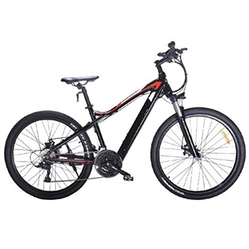 Bicicletas eléctrica : FZYE 27.5 Pulgadas Montaña Bicicleta Eléctrica, 48V500W Pantalla LCD Bike 27 velocidades Hombres Mujeres Adulto Bicicletas Deportes Aire Libre Ciclismo