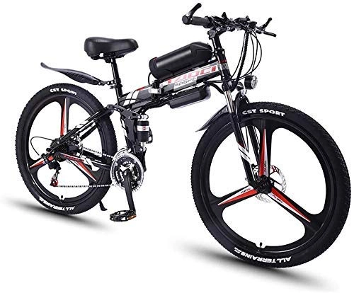 Bicicletas eléctrica : GYL Bicicleta eléctrica Bicicleta de montaña Transporte Ciudad Conveniente 350W Bicicleta de 26 pulgadas 36V Batería oculta Freno de disco Engranaje de 21 velocidades Bicicleta eléctrica con tres mod