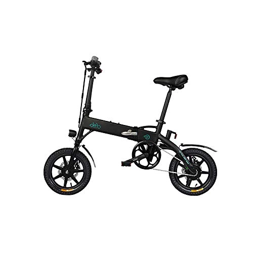 Bicicletas eléctrica : INOVIX FIIDO D1, Bicicleta Elctrica E-Bike, Motor de 250 W, de 1Neumticos 4 Pulgadas, Asiento Ajustable, Batera de 7.8 Ah para Adultos, Plegable con Soporte para Telfono Mvil
