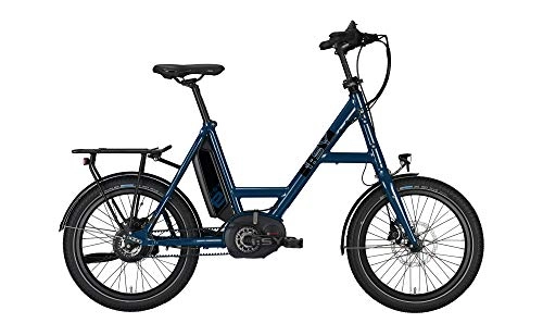 Bicicletas eléctrica : ISY I:SY Drive N3.8 ZR ENVIOLO 20 pulgadas NuVinci 380 beryllblau Bosch 500Wh 2019