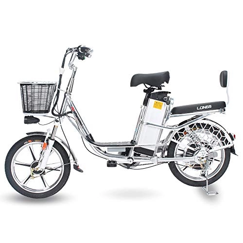 Bicicletas eléctrica : NBWE Bicicleta elctrica 20 Pulgadas batera Coche Coche elctrico Adulto 48v aleacin de Aluminio Bicicleta elctrica 30A Puede Viajar 115-165 km Wheel Bike