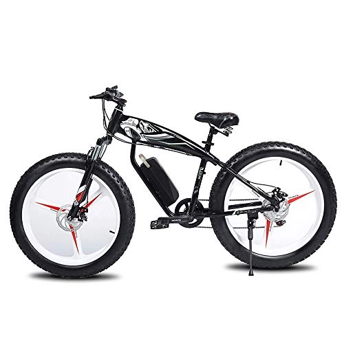 Bicicletas eléctrica : NBWE Bicicleta elctrica Batera de Litio para Adultos 26 Pulgadas Aluminio Bicicleta elctrica de montaña Cross Country Speed Bike Vehculo elctrico Inteligente Bicicleta elctrica