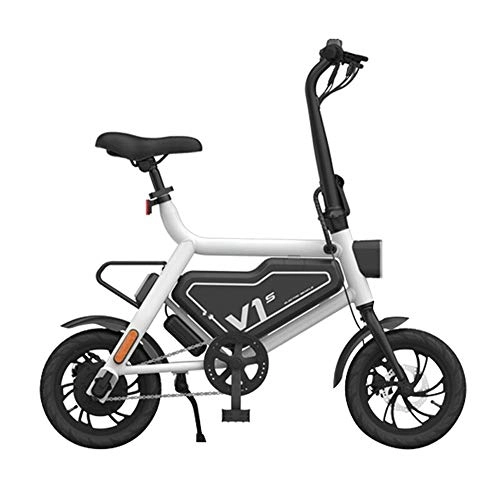 Bicicletas eléctrica : NBWE Bicicleta elctrica Plegable Batera de Litio Ultra Ligera Porttil Mini Generacin de Fuerza Conduccin Batera de Viaje Vida til del automvil Mayor de 60 km 36 V Suspension