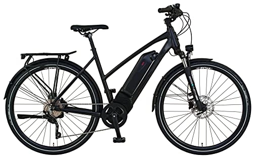 Bicicletas eléctrica : Prophete Explorer 28" Descapotador 22.ETT.30 Trekking E-Bike AEG ComfortDrive, Adultos Unisex, Negro Mate
