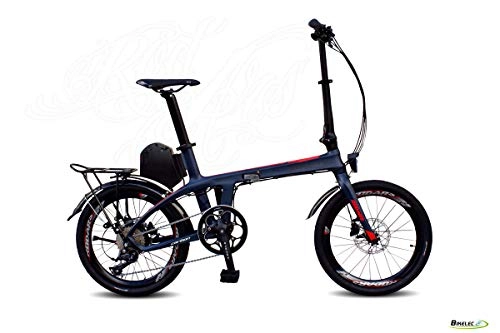 Bicicletas eléctrica : Rodars eBike Pedelec Bicicleta Elctrica Plegable Ligera Kaiser 250W 9Ah Samsung 13kg 25km / h Autonoma 45-60km