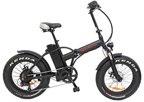 Bicicletas eléctrica : RSTJ-Sjap 48V750W Bicicleta De Nieve Eléctrica Plegable De Doble Accionamiento 22.5AH Batería De Litio 20 Pulgadas Motor G060