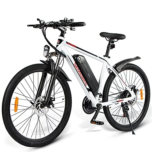 Bicicletas eléctrica : SAMEBIKE MY-SY26 Bicicleta Electrica Montaña Bicicleta Eléctrica 26“ Bicicleta Electrica Adulto Shimano 3 * 7S con Batería 36V 10Ah