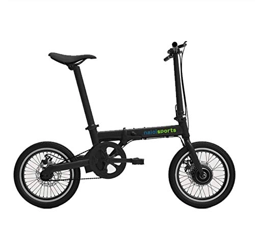 Bicicletas eléctrica : WXJWPZ Bicicleta Eléctrica Plegable 36V 250W Motor Sin Escobillas 16 Pulgadas Bicicleta Eléctrica Plegable De Neumáticos 20 Km / H 65KM