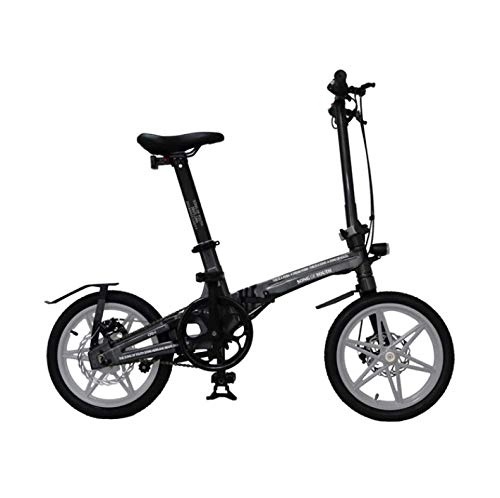 Bicicletas eléctrica : WXJWPZ Bicicleta Eléctrica Plegable Bicicleta Eléctrica Plegable De Aleación De Aluminio De 16 Pulgadas Bicicleta Eléctrica Plegable Ultraligera Y Fácil De Transportar La Bicicleta Eléctrica, A