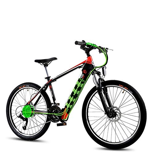 Bicicletas eléctrica : X Coche elctrico Bicicleta de montaña Bicicleta Energa 48V Batera de Litio Scooter Adulto Batera Coche 27 Velocidad 26 Pulgadas