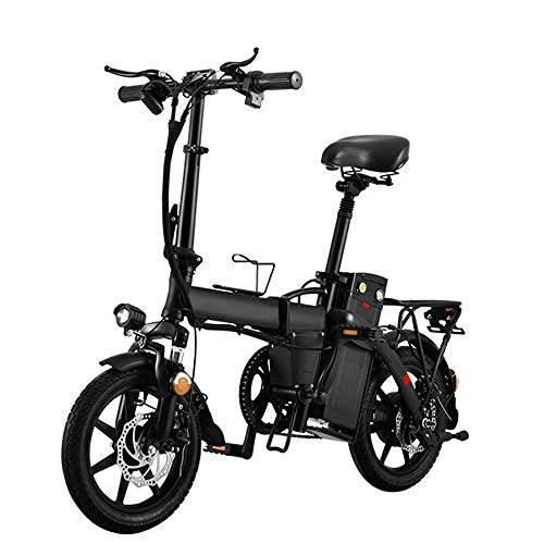 Bicicletas eléctrica : X Coche elctrico Bicicleta elctrica Plegable Nuevo estndar Nacional Conduccin Adulto Batera Coche Pequeo Mini Scooter de aleacin de Aluminio Ligero