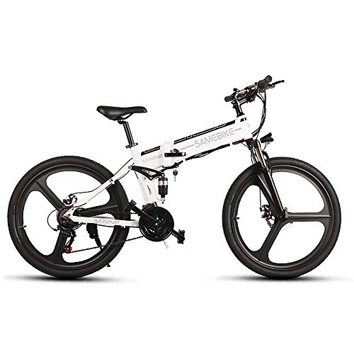 Bicicletas eléctrica : YOUSR Bicicleta Eléctrica Plegable De 26 Pulgadas Asistente De Energía Bicicleta Eléctrica Bicicleta Eléctrica Llanta Combinada Scooter 48V 350W Motor