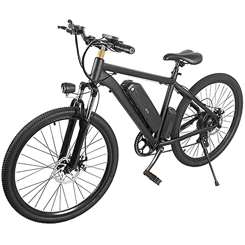 Bicicletas eléctrica : YYGG Bicicleta Eléctrica, 40-50KM, 350W Motor Bicicleta, Bici Electricas Adulto con Ruedas de 26", Batería 36V 10Ah, Asiento Ajustable