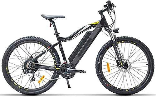 Bicicletas eléctrica : ZJZ Bicicleta eléctrica de montaña para Adultos, 27.5 Pulgadas Urban Commuter E Bike 400W Motor 48V 13Ah Batería de Litio extraíble Suspensión Horquilla Freno de Disco de Aceite