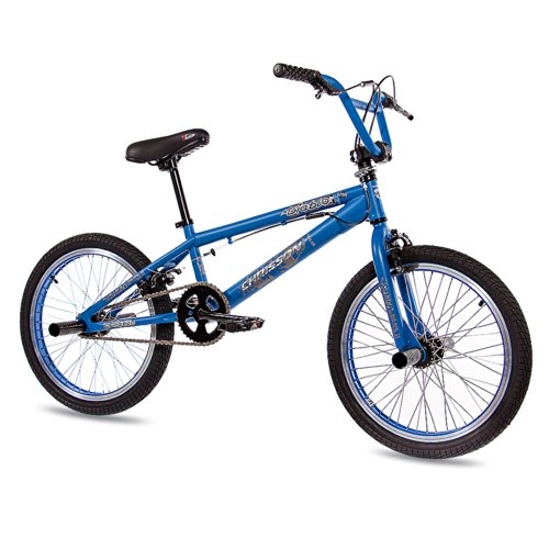 BMX : 20" BMX Bike Kids Core 360 Rotor Freestyle Blue - (20 Inch)