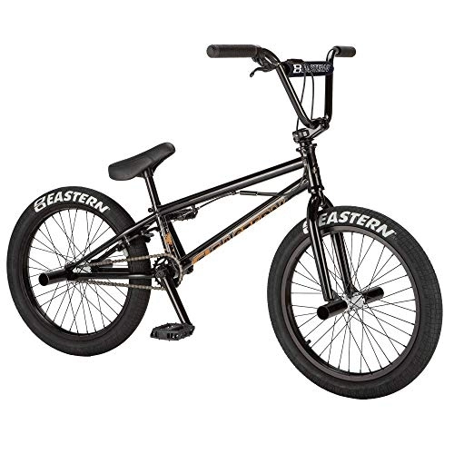 BMX : Eastern Bikes Orbit 20" BMX Bike, Chromoly Down & Steerer Tube (negro)