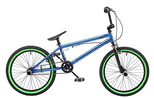 BMX : Rooster Core - Bicicleta BMX para nios (9, 75 Pulgadas, Ruedas de 20 Pulgadas), Color Azul