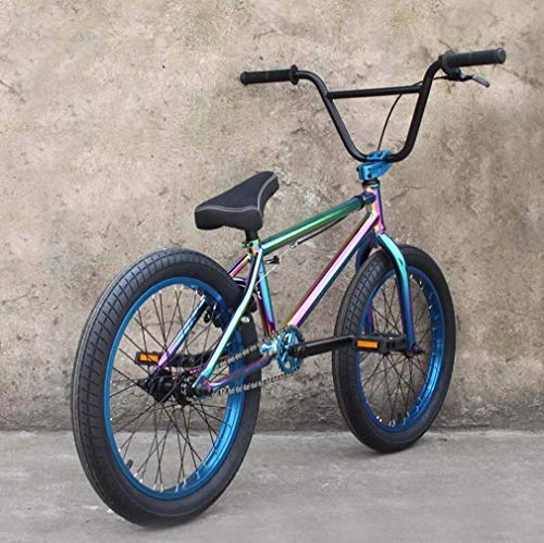 BMX : YOUSR Bicicleta BMX De 20 Pulgadas, Estilo Libre para Ciclistas Principiantes Y Avanzados, Rendimiento De Alta Resistencia con Amortiguación, Cuadro 4130, Engranaje BMX 25X9t