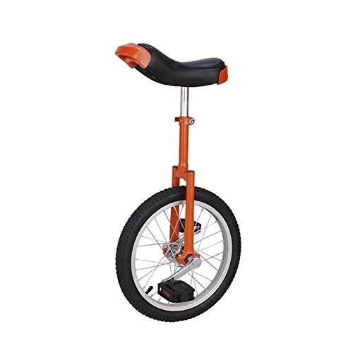 Monociclo : Adultos Niños Unicycle Bike, 16 pulgadas / 18 pulgadas / 20 pulgadas / rueda a prueba de patines, balance de principiantes de club con soporte de uniciclo, para altura de 120-175 cm, carga 150kg / 330