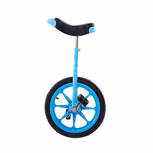 Monociclo : aedouqhr Bicicleta Monociclo para niños Grandes de 16 Pulgadas, llanta Abs * Equilibrio de neumáticos de montaña Antideslizante, para Deportes al Aire Libre, Ejercicio físico, Azul