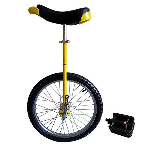 Monociclo : FZYE Monociclo para Principiantes / Adultos de 16 / 18 / 20 / 24 Pulgadas, Monociclo de Marco Resistente, Bicicleta de Equilibrio, con llanta de montaña y llanta de aleación, Carga 150 kg / 3