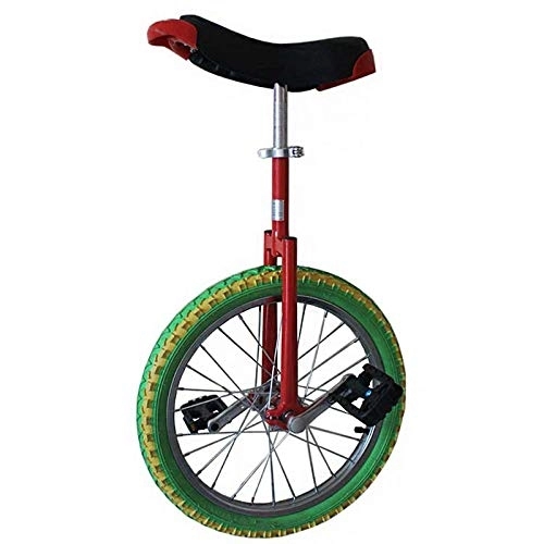 Monociclo : FZYE Monociclos de 16 / 18 Pulgadas para Adultos y niños - Monociclos con llanta de aleación, llanta Extra Gruesa para Deportes al Aire Libre, Ejercicio, Salud, 16