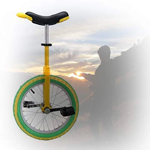 Monociclo : GAOYUY Monociclo Entrenador, 16 / 18 / 20 Pulgadas Monociclo Freestyle para Adultos Niños Neumático De Montaña Antideslizante para El Ejercicio De Ciclismo De Equilibrio como Regalos para Niños