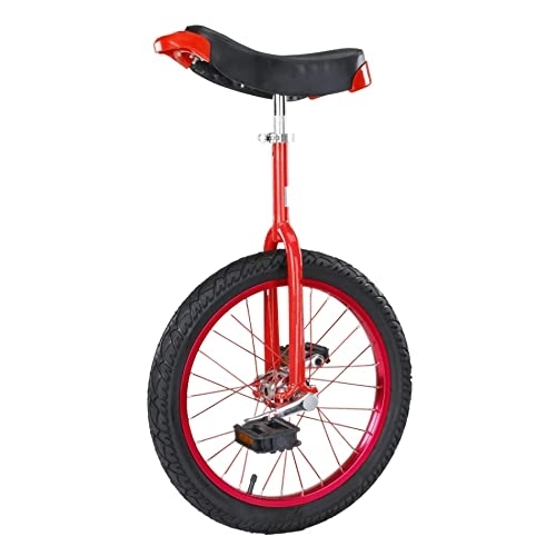 Monociclo : HXFENA Monociclo, Bicicleta de Equilibrio de una Sola Rueda Ajustable Acrobacia Antideslizantes Bicicleta de Ejercicio Competitiva SillíN ErgonóMico Contorneado / 18 Inches / R
