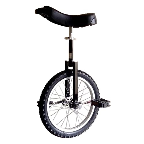 Monociclo : HXFENA Monociclo, Entrenador de Ruedas Equilibrio Ajustable Ciclismo Ejercicio Competitivo Acrobacia de una Sola Rueda Bicicleta Contorneada SillíN ErgonóMico / 20 Inches / Bla