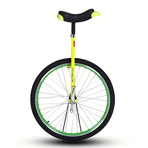 Monociclo : JLXJ Monociclos Tarea Pesada Niño Grande Bicicleta Monociclo, 28 Pulgadas Amarillo Grande Unisex Adulto Gente Alta, para Personas de Altura 160-195 Cm (63"-77"), para Deportes Al Aire Libre