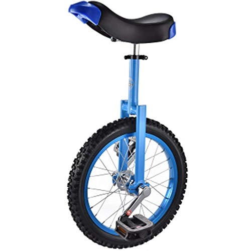 Monociclo : LFFME Monociclo De Altura Ajustable Ejercicio De Equilibrio De 16 Pulgadas Bicicleta Divertida Fitness con Sillín De Manija Carga 150Kg / 330Lbs, D