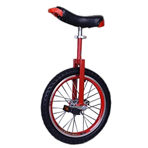 Monociclo : Lqdp Monociclo Monociclos para Niños con Ruedas de 16 / 18 Pulgadas para Niña / Hija, Adultos Bicicleta de Equilibrio de Rueda de 20 Pulgadas para Mujer / Mamá (Rojo) (Size : 20inch Wheel)