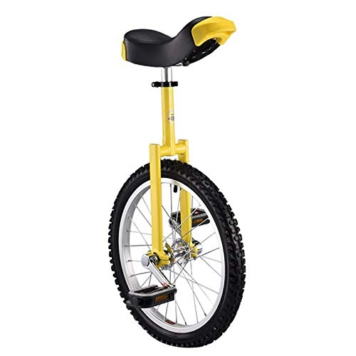 Monociclo : LXX Monociclo de 16 / 18 / 20 Pulgadas Ajustable en Altura, Antideslizante Butyl Mountain Tire Balance Ejercicio Divertido Fitness para Adultos niños