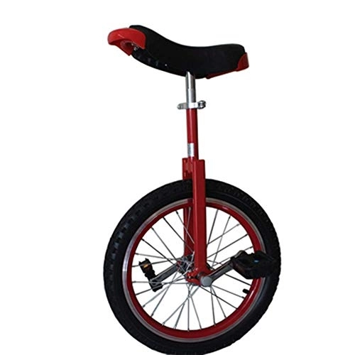 Monociclo : Monociclo De 18 Pulgadas con Rueda De Asiento Ajustable En Altura, Monociclo De Entrenamiento para Adultos Fuerte Y Duradero, Bicicleta Estática De Liberación Rápida, para Uso De Niños De 1.4-1.6 Me