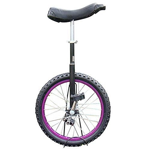 Monociclo : Monociclo De 20 / 18 / 16 / 14 Pulgadas para Adultos Y Niños, Monociclo Ajustable para Exteriores con Borde Aolly Duradero