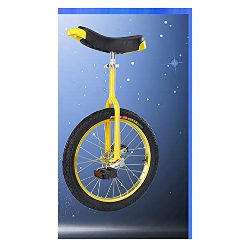 Monociclo : Monociclo de Bicicleta Rodamientos Muy silenciosos Monociclo de Entrenamiento con Ruedas, Bloqueo de aleación de Aluminio Monociclo de Entrenamiento para Adultos, con Tubo de sillín moleteado antide