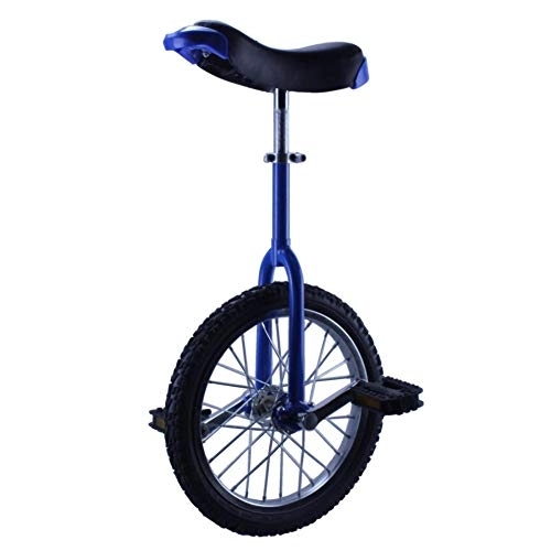Monociclo : Monociclo, Equilibrio Anillo de Acero de una Sola Rueda NiñOs Cuadrado Ocio Fitness Deporte Ciclismo Ejercicio Altura Adecuada 140-160 CM / 18 inches / azul