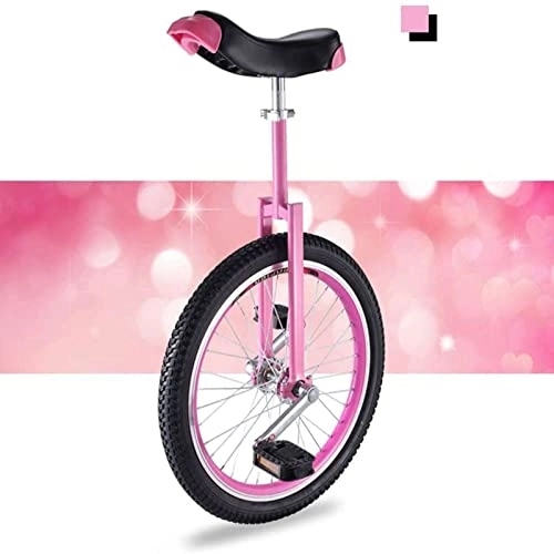 Monociclo : Monociclo Monociclo da Allenatore per Ragazza / Bambino / Adulto / Donna, 16" 18" 20" Ruota Monociclo Balance Bike Bicicletta da Allenamento per età 9 Anni e oltre, 20in
