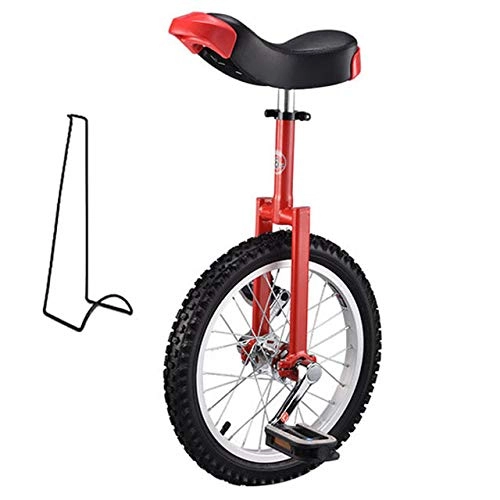 Monociclo : rgbh Monociclo Entrenador, Unicycle Altura Ajustable a Prueba de Deslizamiento Balance Ciclismo Ejercicio Bicicletas Monociclo Bicic para Niños / Adulto Red- 20 Inches